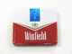 Winfield Kaliteli Sigara Teneke Kutu Metal Sigara Durumda Çakmak Çakmak Tedarikçi