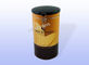 Plastik Kapaklı / Metalwire Hayır Zararlı Özel Logo PMS Kahverengi Çay Teneke Kutu Depolama Tedarikçi